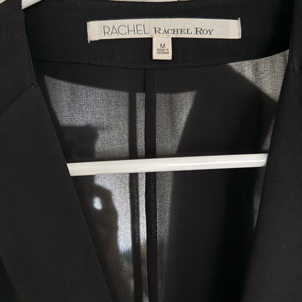 RACHEL Rachel Roy Elegant Black Vest